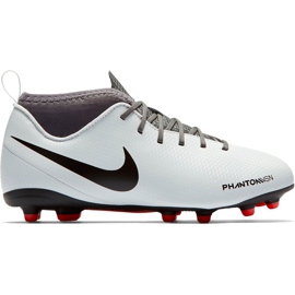 Nike Phantom Vsn Club Df Fg Mg Jr AO3288 060 Fußballschuhe mehrfarbig weiß