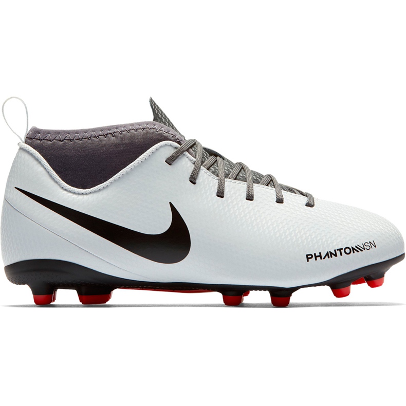 Nike Phantom Vsn Club Df Fg Mg Jr AO3288 060 Fußballschuhe mehrfarbig weiß