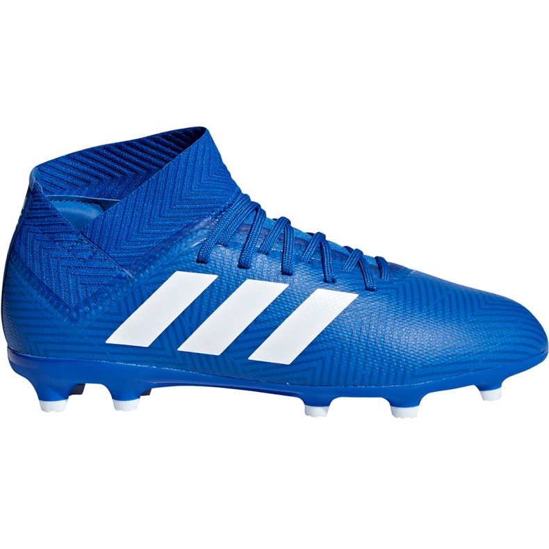 Die adidas Nemeziz 18.3 Fg Jr DB2351 Fußballschuhe mehrfarbig blau