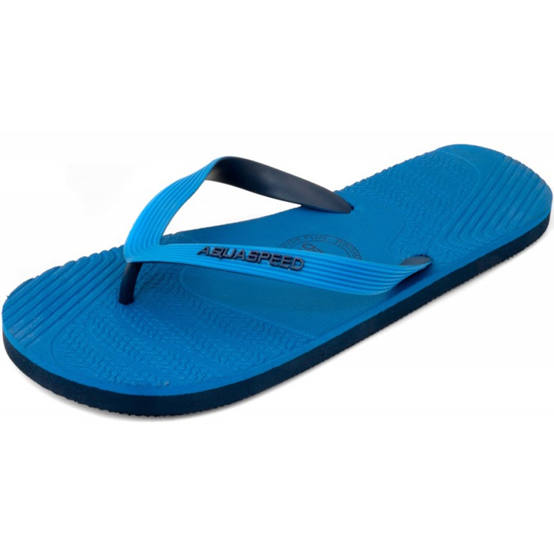 Aqua-Speed ​​​​Palermo Herren Badeslipper Farbe 10 blau