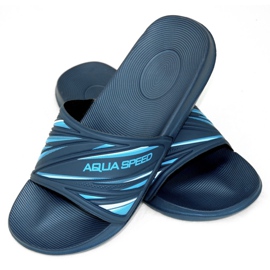 Aqua-Speed ​​​​Idaho Herren Badeslipper Farbe 10 marineblau