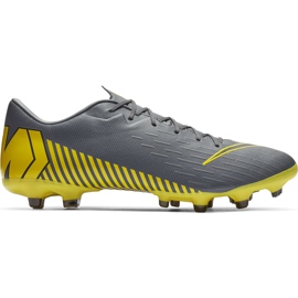 Nike Mercurial Vapor 12 Academy Mg AH7375 070 Fußballschuh schwarz grau
