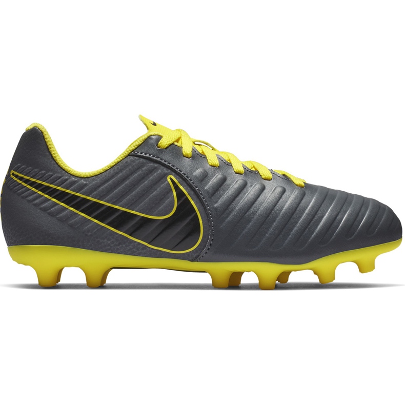Nike Tiempo Legend 7 Club Mg Jr AO2300 070 Fußballschuhe schwarz grau