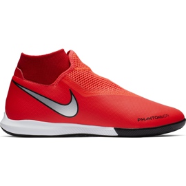 Nike Phantom Vsn Academy Df Ic AO3267 600 Fußballschuh mehrfarbig rot