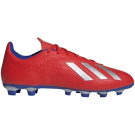Adidas X 18.4 Fg Fußballschuhe rot BB9376 mehrfarbig