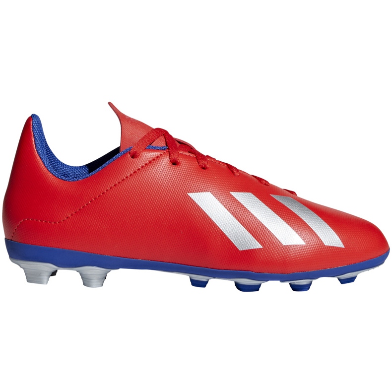Adidas X 18.4 FxG Jr rot BB9379 Fußballschuhe mehrfarbig