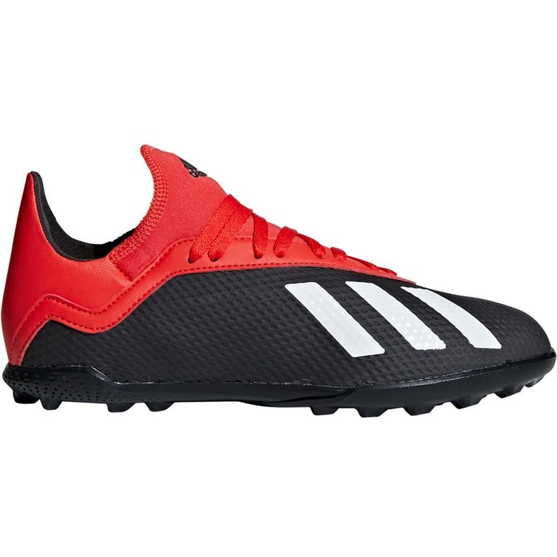 Adidas X 18.3 Tf Jr BB9402 Fußballschuhe schwarz schwarz
