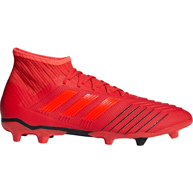 Adidas Predator 19.2 Fg D97940 Fußballschuhe mehrfarbig rot