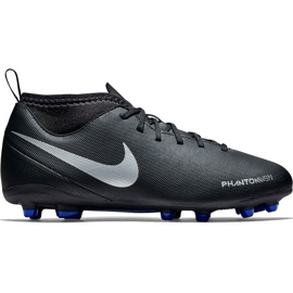 Nike Phantom Vsn Club Df Fg Mg Jr AO3288 004 Fußballschuhe schwarz schwarz