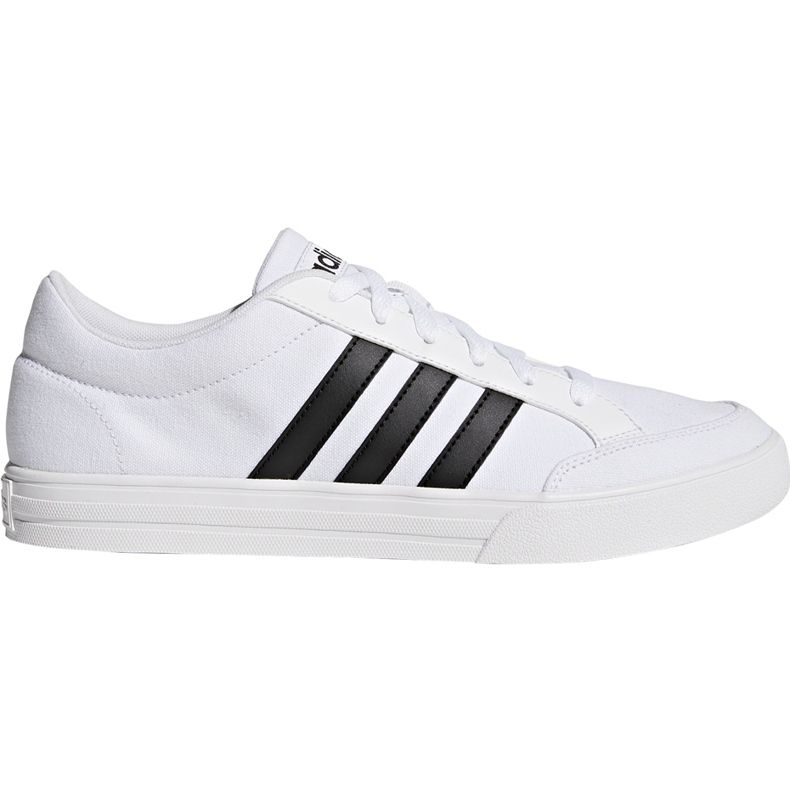 Adidas Vs Set weiße AW3889 Schuhe schwarz
