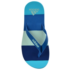 Adidas Eezay Striped BA8808 Hausschuhe marineblau blau