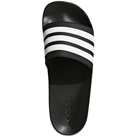 Adidas Adilette Shower schwarz AQ1701 Hausschuhe weiß