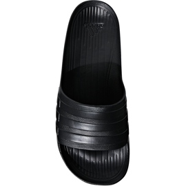 Adidas Duramo Slide S77991 Hausschuhe schwarz