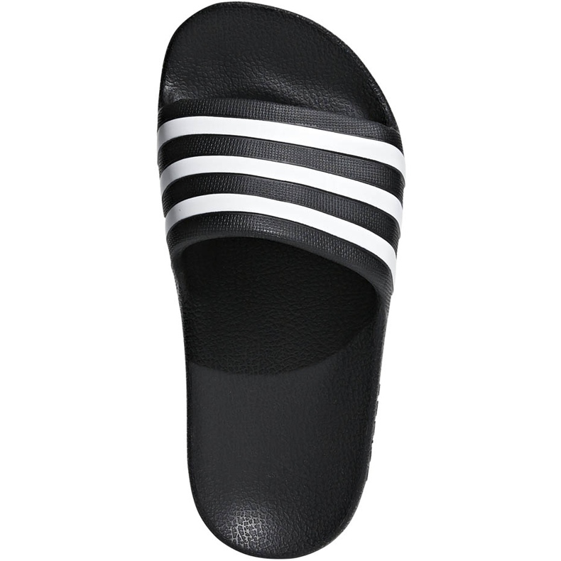 Adidas Adilette Aqua K schwarze Hausschuhe für Kinder F35556