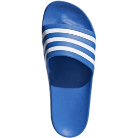 Adidas Adilette Aqua blaue Hausschuhe F35541 marineblau