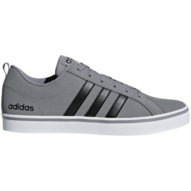 Adidas Vs Pace graue und schwarze Schuhe B74318