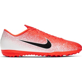 Nike Mercurial Vapor X 12 Academy Tf AH7384 801 Fußballschuhe mehrfarbig weiß