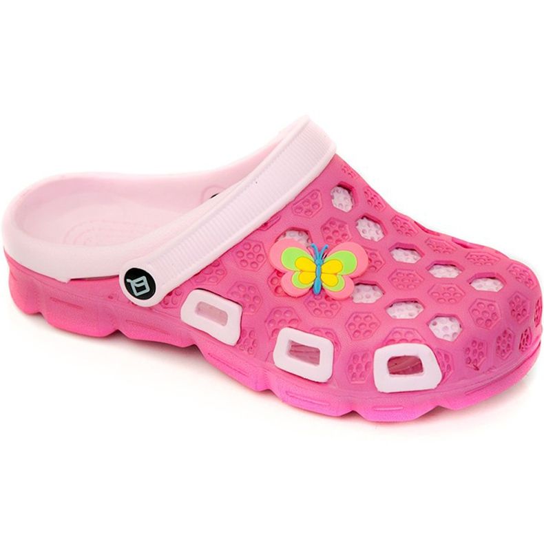 Aqua-speed Hawaii Hausschuhe rosa für Kinder, Fb. 03
