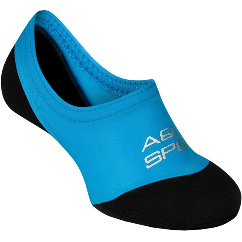 Aqua-speed Neo Schwimmsocken col.01 blau