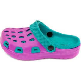 Badeschuhe für Kinder Aqua-speed Silvi col 09 violettblau lila
