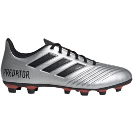 Fußballschuhe adidas Predator 19.4 FxG silber F35597 silber-