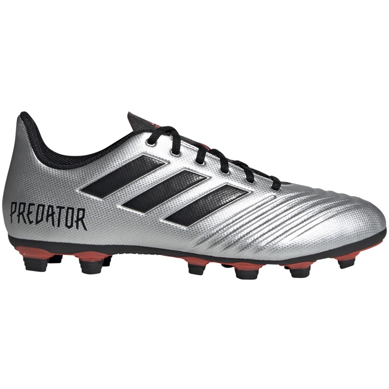 Fußballschuhe adidas Predator 19.4 FxG silber F35597 silber-
