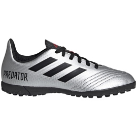 Fußballschuhe adidas Predator 19.4 Tf Jr silber G25825 mehrfarbig