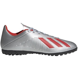 Fußballschuhe adidas X 19.4 Tf silber F35344 mehrfarbig silber-