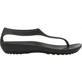 Crocs Damen Sandalen Serena Flip W schwarz 205 468 060
