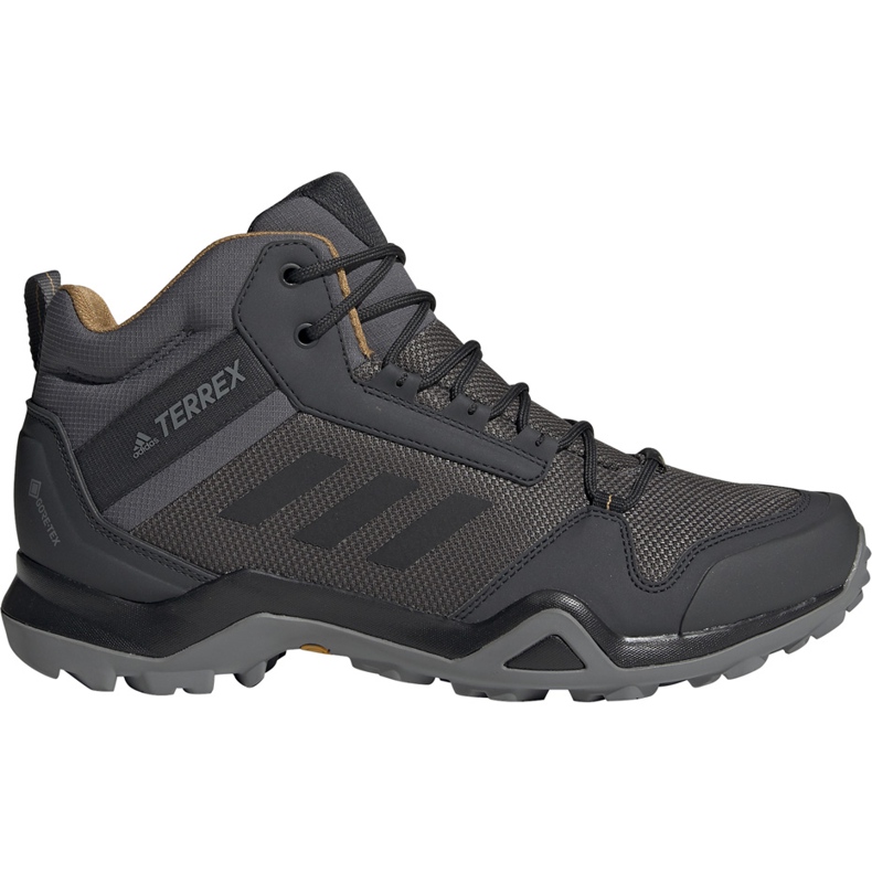 Adidas Terrex AX3 Mid Gtx grau BC0468 Herrenschuhe schwarz