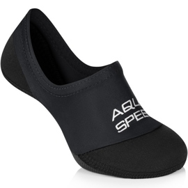 Aqua-speed Neo Schwimmsocken, schwarz Fb. 07