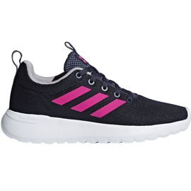 Adidas Lite Racer Cln K Kinderschuhe BB7045 marineblau und pink rosa