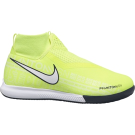 Nike Phantom Vsn Academy Df Ic Junior AO3290 717 Fußballschuhe gelb gelb