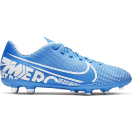 Nike Mercurial Vapor 13 Club FG / MG Junior AT8161 414 Fußballschuhe blau blau