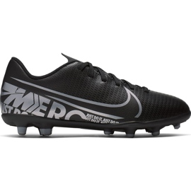 Nike Mercurial Vapor 13 Club FG / MG Junior AT8161 001 Fußballschuhe schwarz schwarz