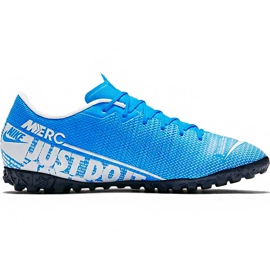 Nike Mercurial Vapor 13 Academy Tf AT7996 414 Fußballschuhe blau mehrfarbig
