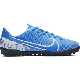 Nike Mercurial Vapor 13 Academy Tf Junior AT8145 414 Fußballschuh blau blau