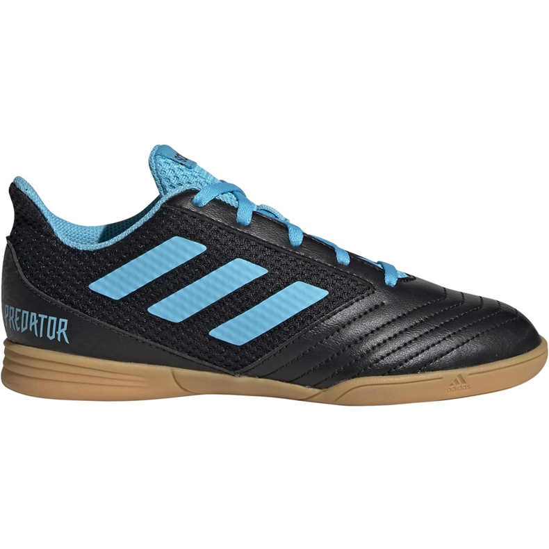 Adidas Predator 19.4 In Sala Junior Fußballschuhe schwarz und blau G25830