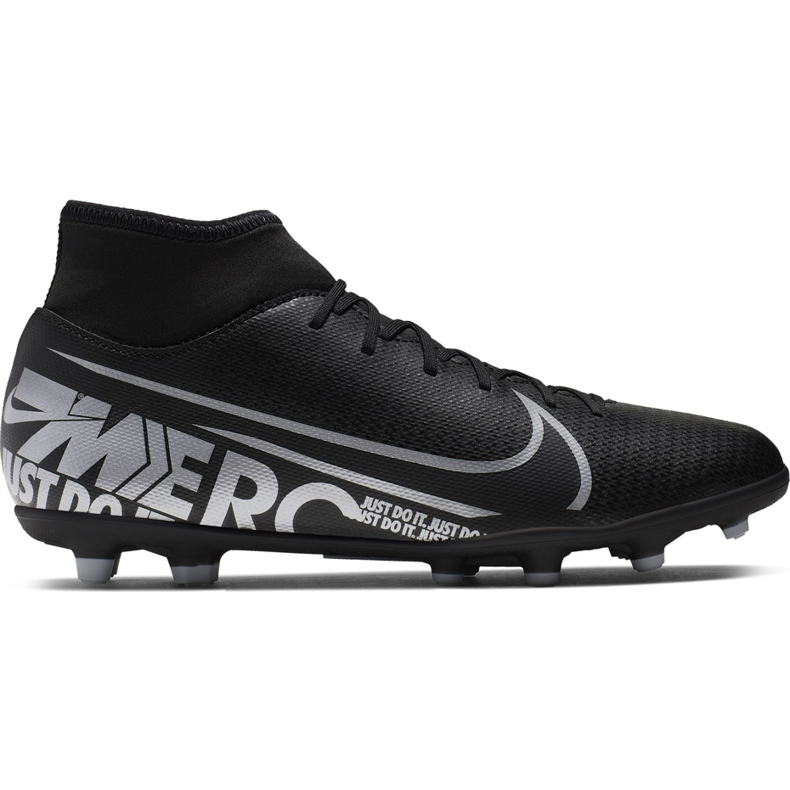 Nike Mercurial Superfly 7 Club FG / MG AT7949 001 Fußballschuhe schwarz schwarz