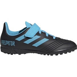 Adidas Predator 19.4 H&amp;L Tf Junior Fußballschuhe schwarz blau G25827