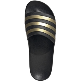 Adidas Adilette Aqua EG1758 Hausschuhe schwarz golden