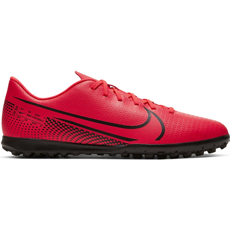Nike Mercurial Vapor 13 Club Tf AT7999 606 Fußballschuhe rot rot