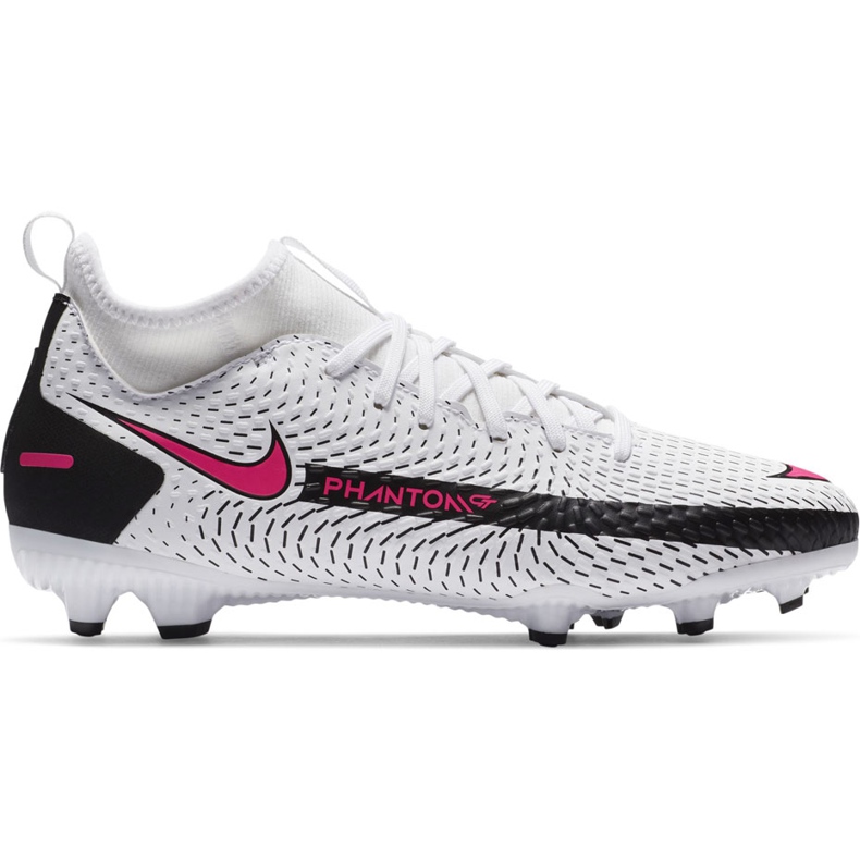 Nike Phantom Gt Academy Df FG / MG Junior CW6694 160 Fußballschuhe weiß weiß