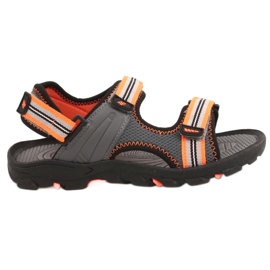 Sandalen für den Jungen 4F mehrfarbig HJL20 JSAM003 90S grau