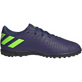 Adidas Nemeziz Messi 19.4 Tf Junior EF1818 Fußballschuhe navy blau navy blau