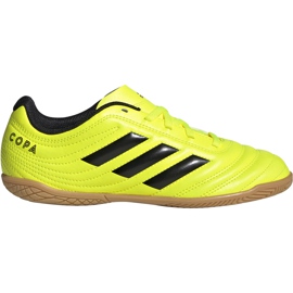 Adidas Copa 19.4 In Junior Fußballschuhe gelb F35451