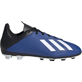 Adidas X 19.4 FxG Junior Fußballschuhe blau-schwarz EF1615