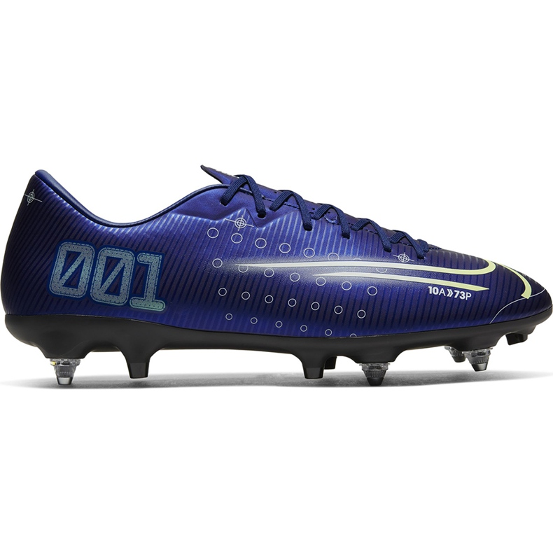 Nike Mercurial Vapor 13 Academy Mds SG-PRO CJ9986 401 Fußballschuh blau navy blau