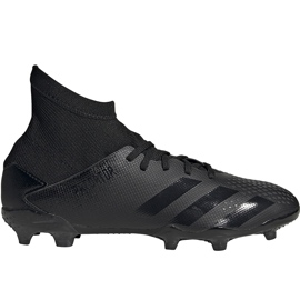 Adidas Predator 20.3 Fg Junior EF1929 Fußballschuhe schwarz schwarz