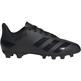 Adidas Predator 20.4 FxG Jr EF1932 Fußballschuhe schwarz schwarz